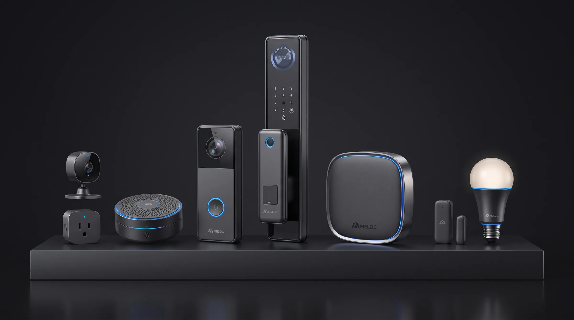 The planned Meloc smart home range
